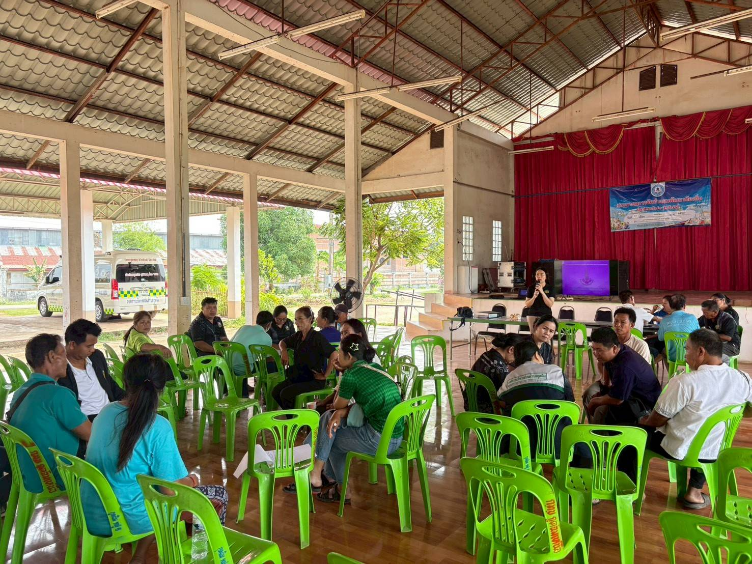 วันที่ 22 เมษายน  2569   องค์การบริหารส่วนตำบลกุดฉิมจัดการประชุมประชาคม เพื่อทำแผน 5 ปี  (ปี พ.ศ. 2571- พ.ศ. 2575)   ณ หอประชุมอเนกประสงค์ ณ อบต.กุดฉิม
